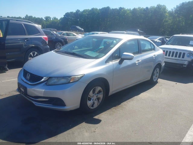 Aukcja sprzedaży 2014 Honda Civic Lx, vin: 19XFB2F51EE271585, numer aukcji: 45300768