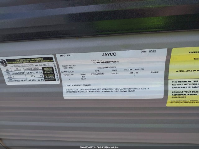 Jayco Jay Flight 2024 1UJBC0AJ9R1YA0130 Image 9