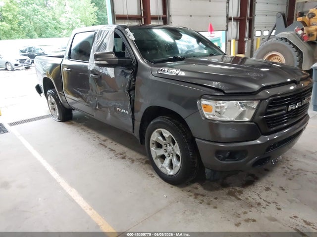 Продажа на аукционе авто 2021 Ram 1500 Big Horn  4x4 5'7 Box, vin: 1C6SRFFT8MN804095, номер лота: 45300779