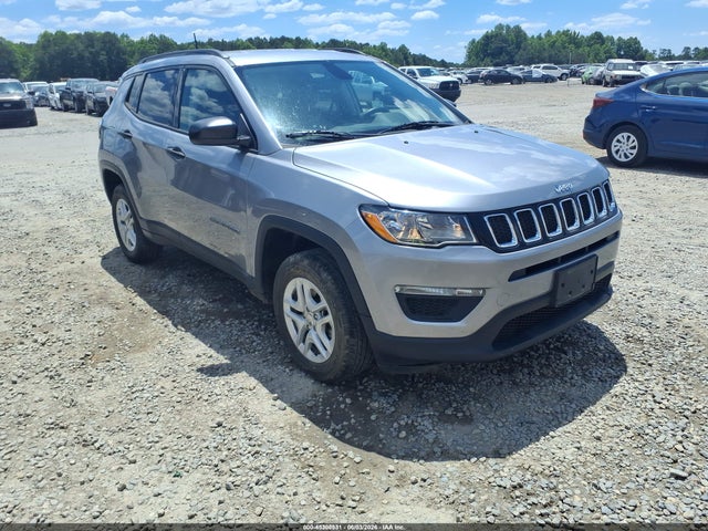 2018 Jeep Compass Sport 4x4 მანქანა იყიდება აუქციონზე, vin: 3C4NJDAB4JT359642, აუქციონის ნომერი: 45300831