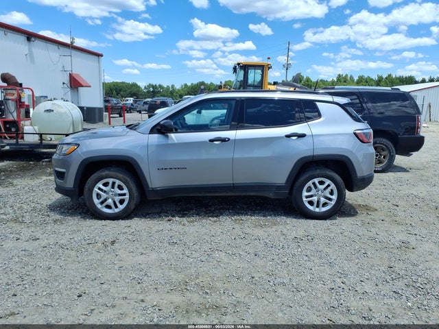 2018 Jeep Compass Sport 4x4 მანქანა იყიდება აუქციონზე, vin: 3C4NJDAB4JT359642, აუქციონის ნომერი: 45300831