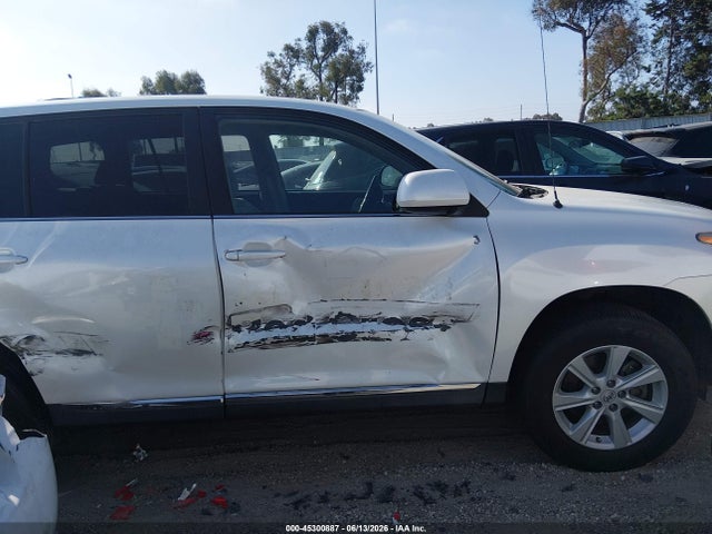 2012 Toyota Highlander მანქანა იყიდება აუქციონზე, vin: 5TDZA3EHXCS022478, აუქციონის ნომერი: 45300887