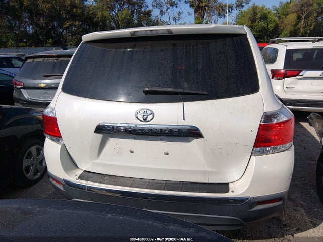 2012 Toyota Highlander მანქანა იყიდება აუქციონზე, vin: 5TDZA3EHXCS022478, აუქციონის ნომერი: 45300887