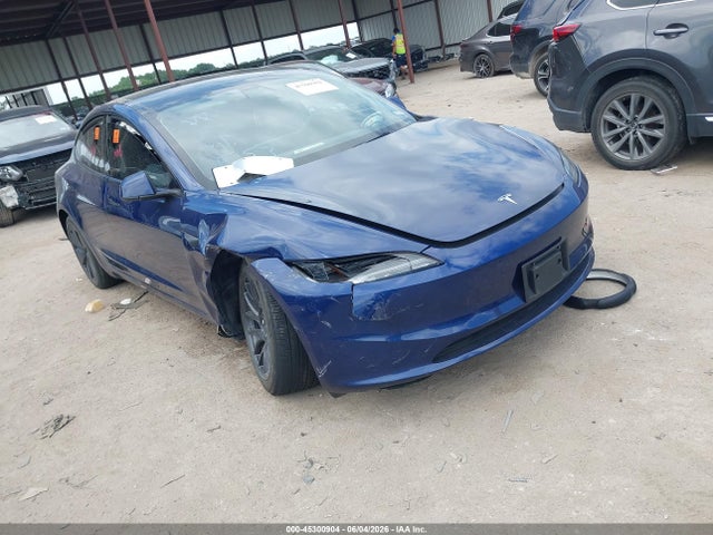 2024 Tesla Model 3 Rear-wheel Drive მანქანა იყიდება აუქციონზე, vin: 5YJ3E1EA0RF755153, აუქციონის ნომერი: 45300904