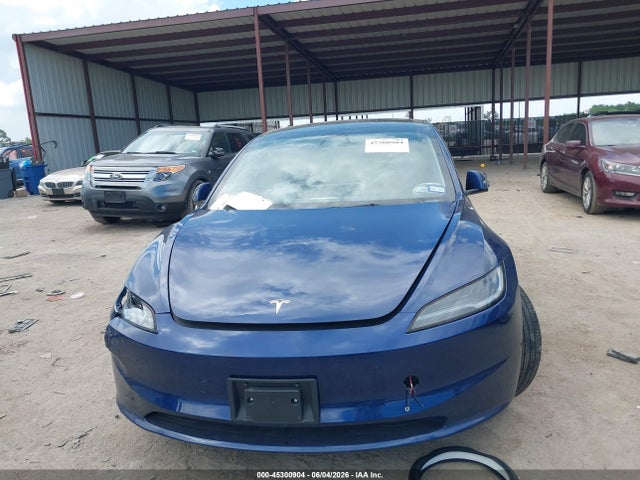 2024 Tesla Model 3 Rear-wheel Drive მანქანა იყიდება აუქციონზე, vin: 5YJ3E1EA0RF755153, აუქციონის ნომერი: 45300904