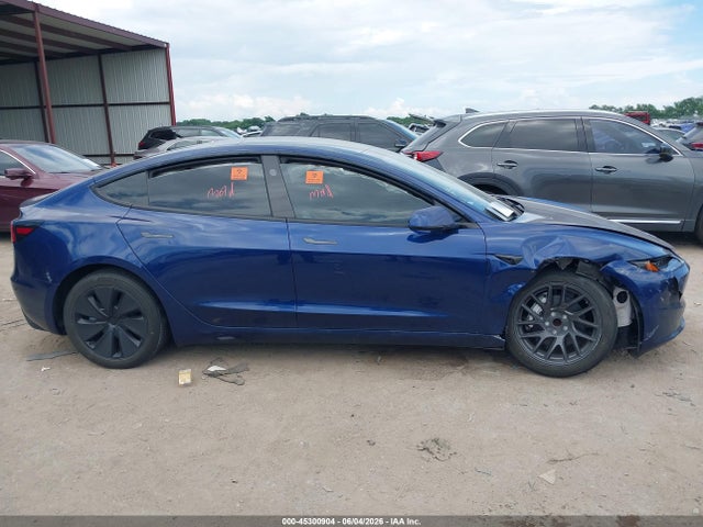 2024 Tesla Model 3 Rear-wheel Drive მანქანა იყიდება აუქციონზე, vin: 5YJ3E1EA0RF755153, აუქციონის ნომერი: 45300904