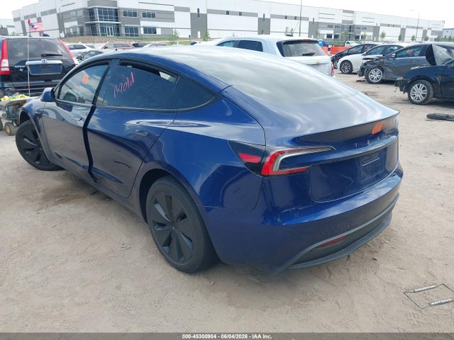 2024 Tesla Model 3 Rear-wheel Drive მანქანა იყიდება აუქციონზე, vin: 5YJ3E1EA0RF755153, აუქციონის ნომერი: 45300904