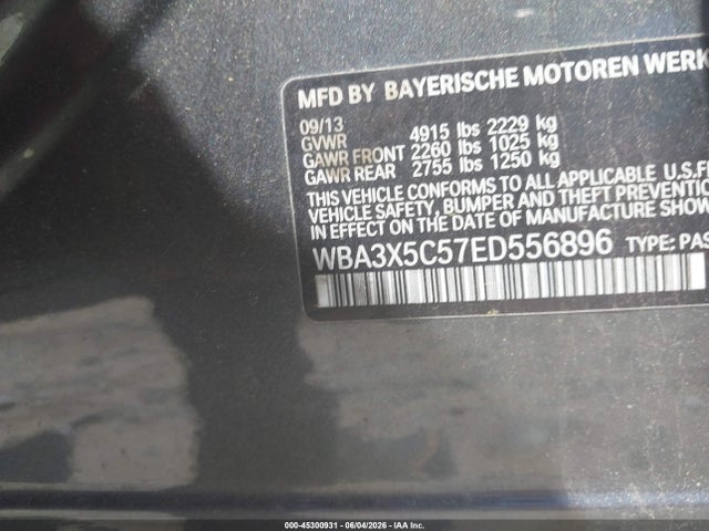 Aukcja sprzedaży 2014 Bmw 328i Gran Turismo Xdrive, vin: WBA3X5C57ED556896, numer aukcji: 45300931