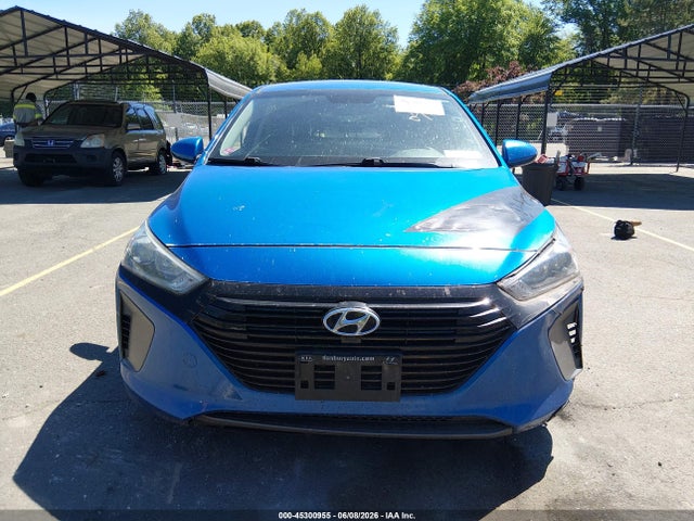 45300955 :رقم المزاد ، KMHC65LC4JU084568 vin ، 2018 Hyundai Ioniq Hybrid Blue مزاد بيع