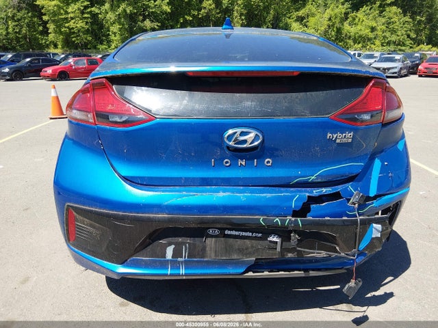 2018 Hyundai Ioniq Hybrid Blue მანქანა იყიდება აუქციონზე, vin: KMHC65LC4JU084568, აუქციონის ნომერი: 45300955