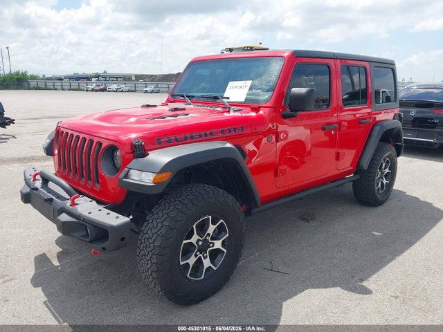 Продажа на аукционе авто 2022 Jeep Wrangler Unlimited Rubicon 4x4, vin: 1C4HJXFG4NW100720, номер лота: 45301015