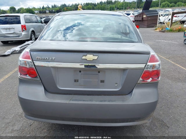 Aukcja sprzedaży 2010 Chevrolet Aveo Lt, vin: KL1TD5DE6AB133928, numer aukcji: 45301016