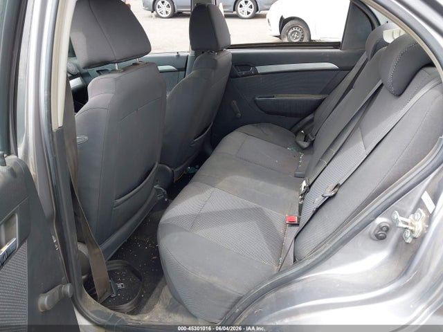 Aukcja sprzedaży 2010 Chevrolet Aveo Lt, vin: KL1TD5DE6AB133928, numer aukcji: 45301016
