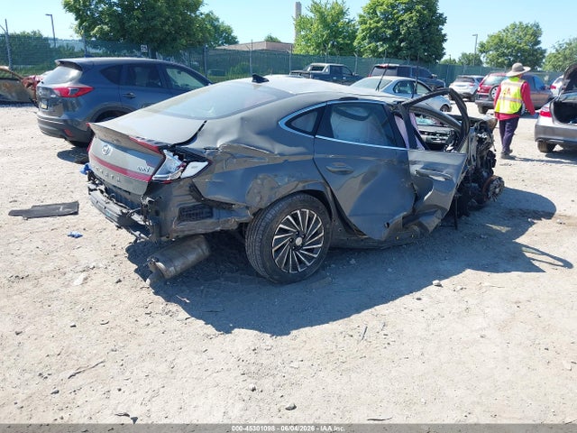 2021 Hyundai Sonata Sel მანქანა იყიდება აუქციონზე, vin: KMHL34JJ7MA020440, აუქციონის ნომერი: 45301098