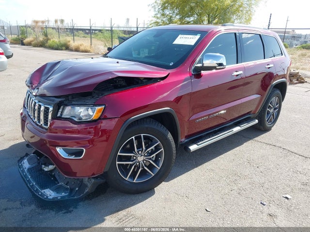 Aukcja sprzedaży 2017 Jeep Grand Cherokee Limited 4x2, vin: 1C4RJEBGXHC674937, numer aukcji: 45301197