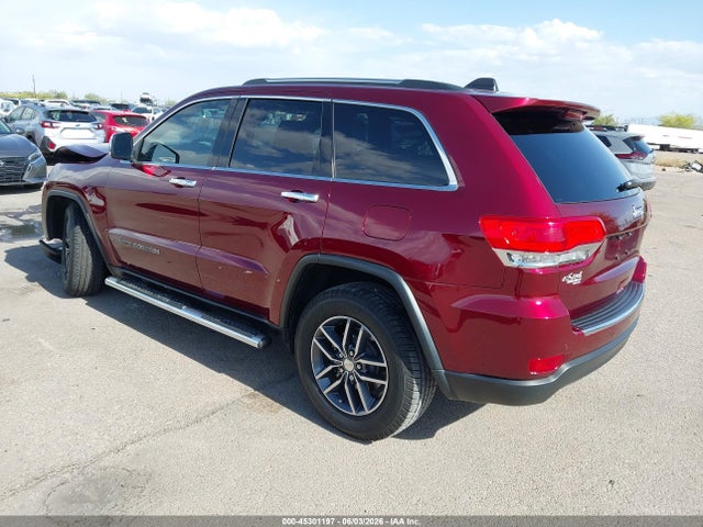 Aukcja sprzedaży 2017 Jeep Grand Cherokee Limited 4x2, vin: 1C4RJEBGXHC674937, numer aukcji: 45301197