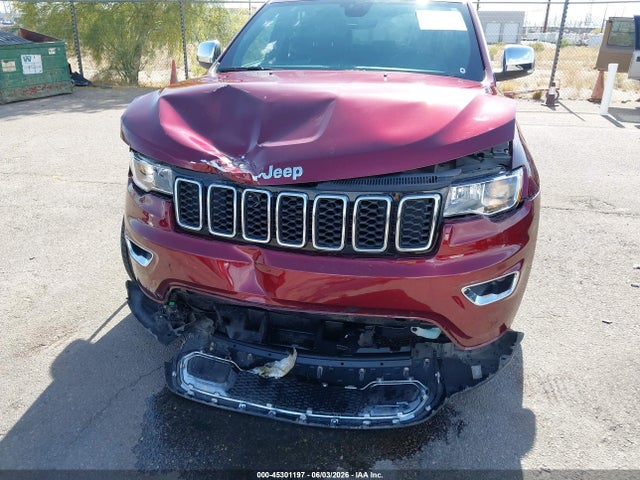 Aukcja sprzedaży 2017 Jeep Grand Cherokee Limited 4x2, vin: 1C4RJEBGXHC674937, numer aukcji: 45301197