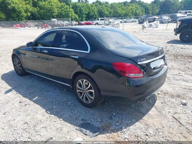 Продаж на аукціоні авто 2018 Mercedes-benz C 300 4matic, vin: 55SWF4KB3JU252695, номер лоту: 45301233