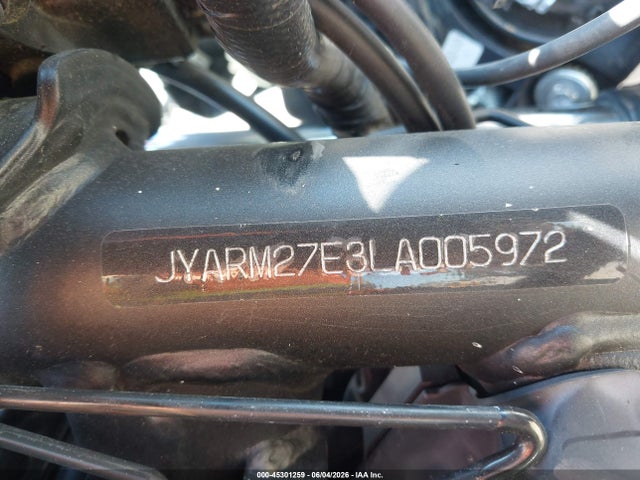Продаж на аукціоні авто 2020 Yamaha Mt07, vin: JYARM27E3LA005972, номер лоту: 45301259