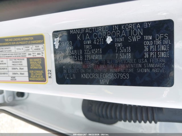 KIA Niro Ex Touring 2024 KNDCR3LE0R5137953 Image 9