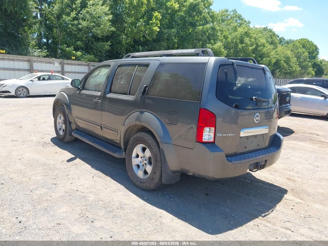 Продажа на аукционе авто 2007 Nissan Pathfinder S, vin: 5N1AR18U07C623131, номер лота: 45301283