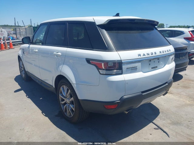 45301294 :رقم المزاد ، SALWR2VF4FA522036 vin ، 2015 Land Rover Range Rover Sport 3.0l V6 Supercharged Hse مزاد بيع