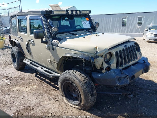 Продажа на аукционе авто 2017 Jeep Wrangler Unlimited Sport 4x4, vin: 1C4BJWDG5HL593381, номер лота: 45301576