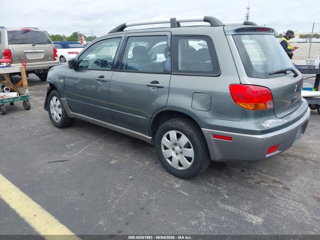 Aukcja sprzedaży 2003 Mitsubishi Outlander Ls, vin: JA4LX31G03U072149, numer aukcji: 45301593