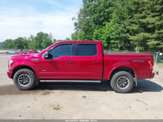 2016 Ford F-150 Xlt მანქანა იყიდება აუქციონზე, vin: 1FTEW1EG9GFA94029, აუქციონის ნომერი: 45301619