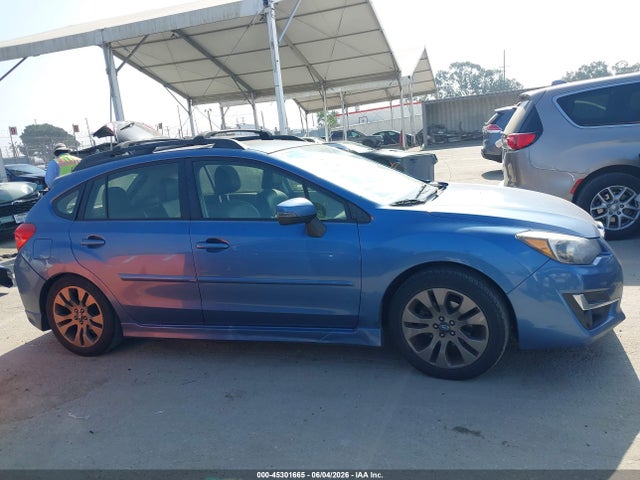 2015 Subaru Impreza 2.0i Sport Limited მანქანა იყიდება აუქციონზე, vin: JF1GPAW62F8318438, აუქციონის ნომერი: 45301665