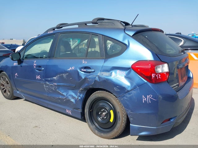 2015 Subaru Impreza 2.0i Sport Limited მანქანა იყიდება აუქციონზე, vin: JF1GPAW62F8318438, აუქციონის ნომერი: 45301665