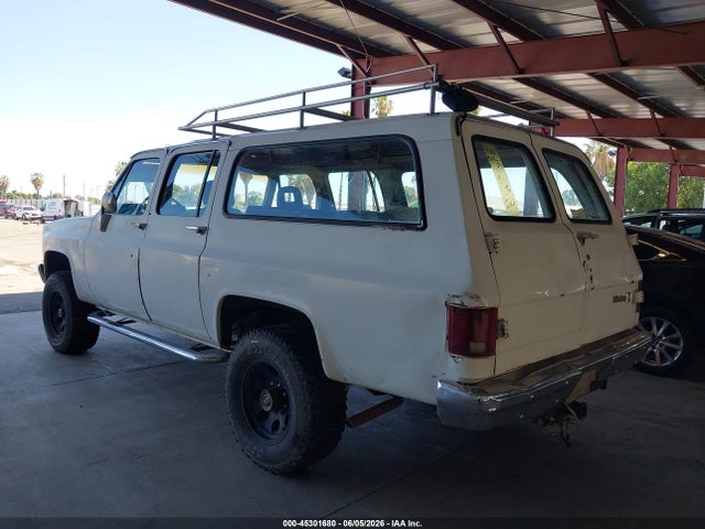 Aukcja sprzedaży 1986 Chevrolet Suburban K2, vin: 1G8GK26MXGF162346, numer aukcji: 45301680