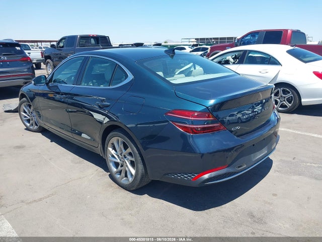Продажа на аукционе авто 2022 Genesis G70 2.0t Rwd, vin: KMTG34TA0NU094691, номер лота: 45301815