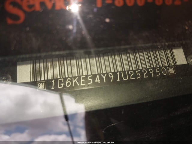 Aukcja sprzedaży 2001 Cadillac Deville Dhs, vin: 1G6KE54Y91U252950, numer aukcji: 45301858