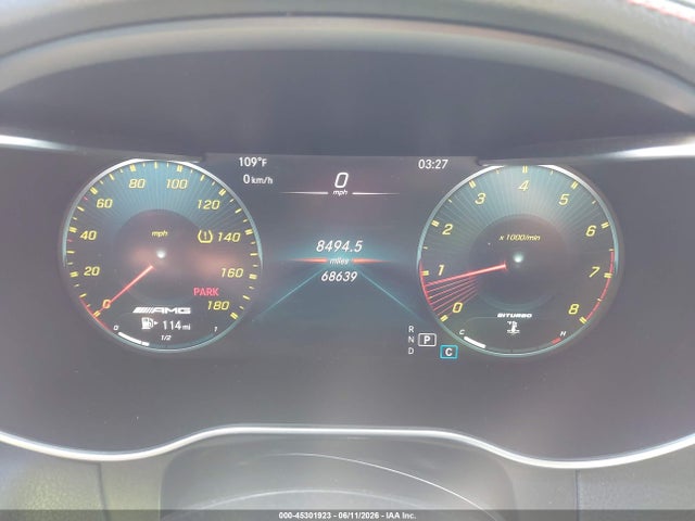 Продажа на аукционе авто 2022 Mercedes-benz Amg Glc 43 4matic Coupe, vin: W1N0J6EB1NG025295, номер лота: 45301923