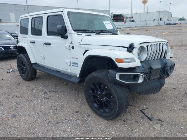 Aukcja sprzedaży 2022 Jeep Wrangler 4xe Unlimited Sahara 4x4, vin: 1C4JJXP66NW108227, numer aukcji: 45301934