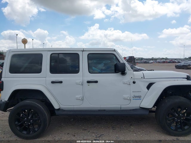 Aukcja sprzedaży 2022 Jeep Wrangler 4xe Unlimited Sahara 4x4, vin: 1C4JJXP66NW108227, numer aukcji: 45301934