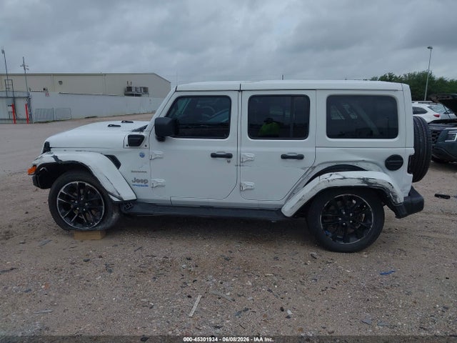 Aukcja sprzedaży 2022 Jeep Wrangler 4xe Unlimited Sahara 4x4, vin: 1C4JJXP66NW108227, numer aukcji: 45301934