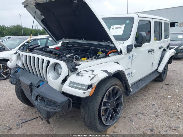 Aukcja sprzedaży 2022 Jeep Wrangler 4xe Unlimited Sahara 4x4, vin: 1C4JJXP66NW108227, numer aukcji: 45301934