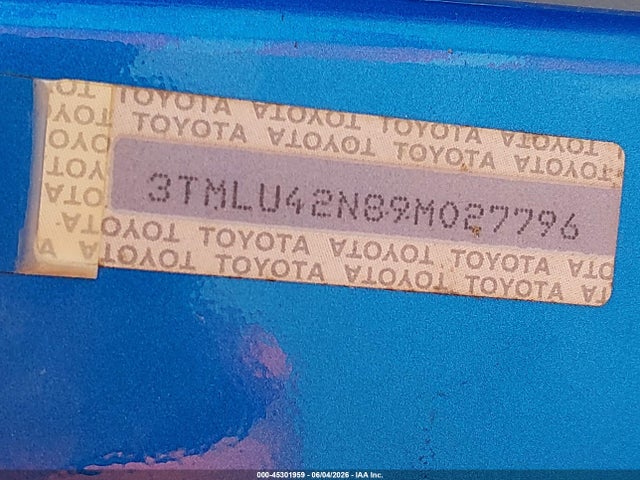 45301959 :رقم المزاد ، 3TMLU42N89M027796 vin ، 2009 Toyota Tacoma Base V6 مزاد بيع