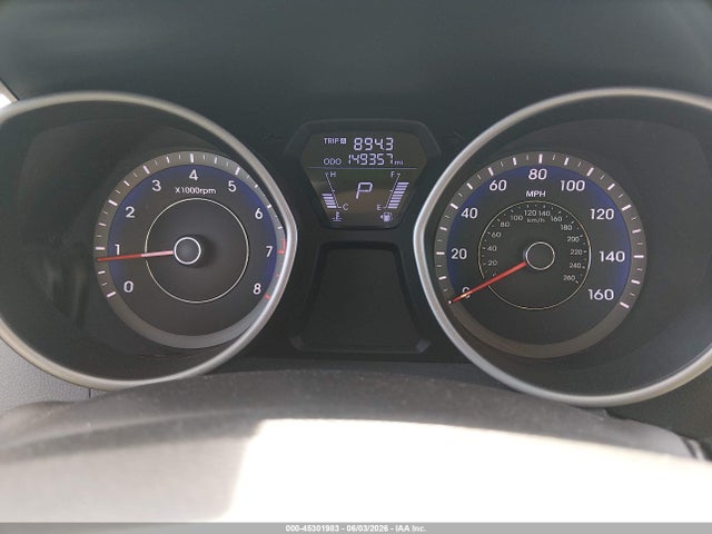 2012 Hyundai Elantra Gls (ulsan Plant) მანქანა იყიდება აუქციონზე, vin: KMHDH4AE8CU231295, აუქციონის ნომერი: 45301983