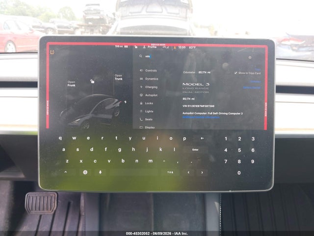 Tesla Model 3 Long Range 2021 5YJ3E1EB7MF087398 Image 19