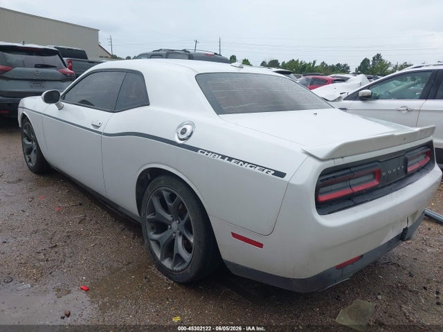 2015 Dodge Challenger Sxt Plus მანქანა იყიდება აუქციონზე, vin: 2C3CDZBG3FH706467, აუქციონის ნომერი: 45302122