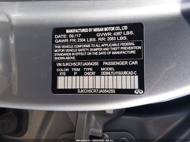 Infiniti Qx30 Premium 2018 SJKCH5CR7JA054255 Image 9