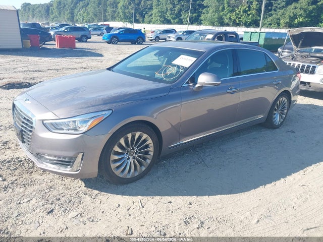 2018 Genesis G90 5.0 Ultimate მანქანა იყიდება აუქციონზე, vin: KMHG54JH7JU041548, აუქციონის ნომერი: 45302324
