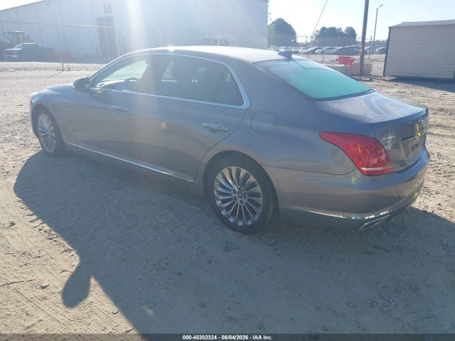 2018 Genesis G90 5.0 Ultimate მანქანა იყიდება აუქციონზე, vin: KMHG54JH7JU041548, აუქციონის ნომერი: 45302324