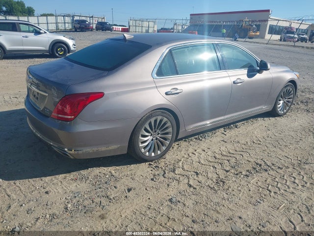 2018 Genesis G90 5.0 Ultimate მანქანა იყიდება აუქციონზე, vin: KMHG54JH7JU041548, აუქციონის ნომერი: 45302324
