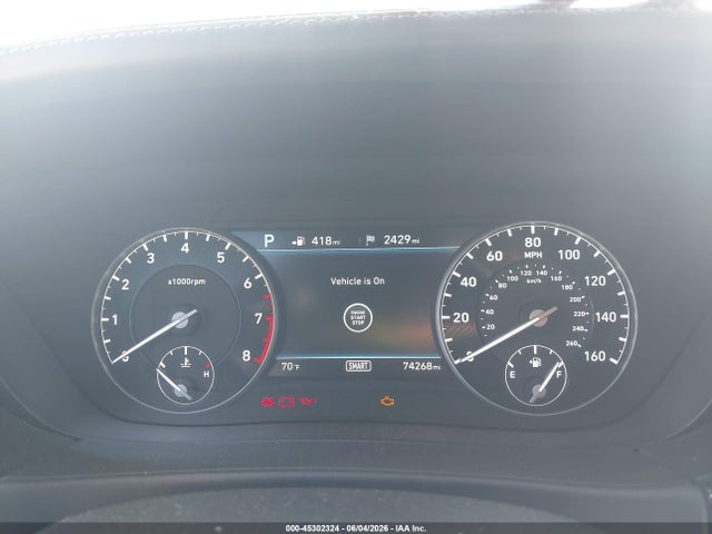 2018 Genesis G90 5.0 Ultimate მანქანა იყიდება აუქციონზე, vin: KMHG54JH7JU041548, აუქციონის ნომერი: 45302324