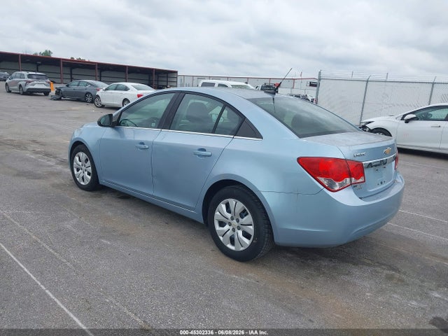 Продажа на аукционе авто 2012 Chevrolet Cruze Ls, vin: 1G1PC5SH9C7190794, номер лота: 45302336