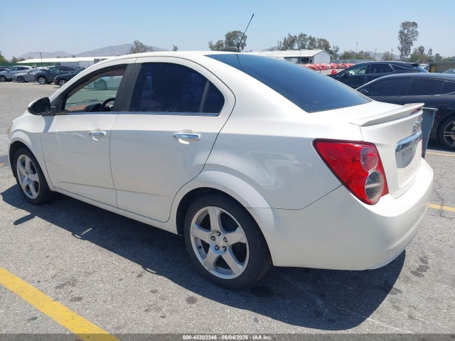 Продажа на аукционе авто 2015 Chevrolet Sonic Ltz Auto, vin: 1G1JE5SB8F4123914, номер лота: 45302346